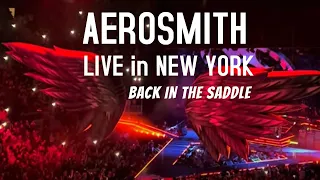 Aerosmith PEACE OUT farewell tour opening - Back in the Saddle - Live in New York