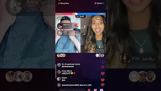 October 25, Ethiopian tik tok       live video. Miki and juliya on live2022