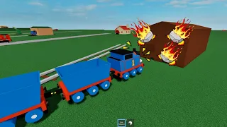 THOMAS THE TANK Crashes Surprises COMPILATION Thomas the Train 75 Accidents Will Happen