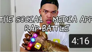 The Social media app rap battle instrumental