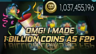 OMG!I MADE 1 BILLION COINS AS F2P |Completing 14M Coins SBC & Gomez Gameplay Review|FIFA Mobile 20