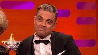 Robbie Williams Skypes Fan Who Tattooed His Autograph On Her Bottom - The Graham Norton Show