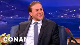 Charlie Hunnam Kicks Burglar Ass Regularly | CONAN on TBS