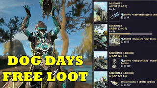 Do The Dog Days Event For Free Warframe Items!