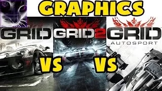 GRID vs GRID2 vs GRID Autosport in GRAPHICS