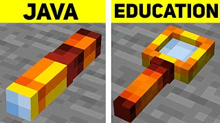 15 ГЛАВНЫХ ОТЛИЧИЙ МАЙНКРАФТ ДЖАВА ОТ ЭДЬЮКЕЙШЕН!