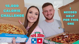 15,000 CALORIE CHALLENGE | EPIC Cheat Day