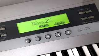 KORG Z1 EX - Custom Preset Patch (075Bpm Trippy Beat) KORG Z1EX MOSS-Board SOUND DESIGN Demo