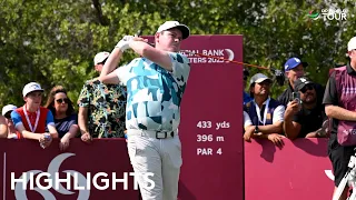 Round 3 Highlights |  2023 Commercial Bank Qatar Masters