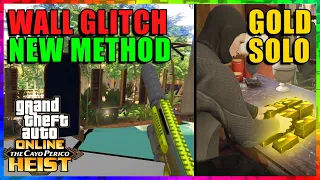 Cayo Perico - NEW METHOD - Solo Gold Wall Glitch - West Storage In 5 Easy Steps | GTA 5 ONLINE