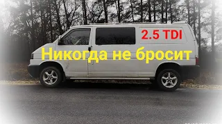 Vw T4 2.5 TDI (ACV). Замена прокладки ГБЦ