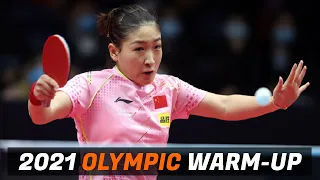 Liu Shiwen vs Liu Weisan | 2021 Chinese Warm-up for Olympic