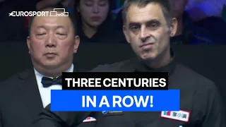 THREE CENTURIES IN A ROW! 💯💯💯 | Snooker legend Ronnie O'Sullivan in fine form against Mark Joyce 🔥