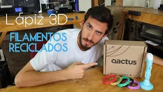 Qué contiene el pack del lápiz 3D + filamentos reciclados? ✍🏼