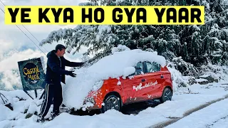 Vlog 244 | ALTO दब गयी SNOW ME. Heavy snowfall in Sethan Manali.