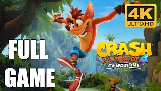 Crash Bandicoot 4 (PC) 4K 60FPS HDR Gameplay - (Full Game) - No Commentary