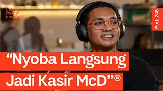 Pod. 246 Aldi Haryopratomo TALKS ABOUT THE RELIEF OF NOT BECOMING A CEO | The Friday Podcast