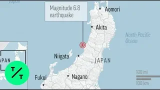 Tsunami Warning in Effect After Powerful Earthquake Jolts Japan