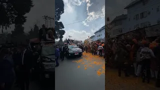 Immense affection for PM Modi in Shillong, Meghalaya | Massive roadshow