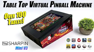 This Mini Virtual Pinball Machine Is Amazing! Sharpin V3 Hands-on Review