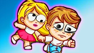 Приключения Джима и Мерри Мультик про влюблённых  Игра Для мальчика и девочки на двоих - от Спуди!
