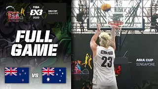 New Zealand v Australia | Men | Full Game | FIBA 3x3 Asia Cup 2022