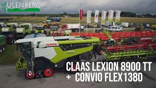 Wydanie  Claas Lexion 8900 TT + Convio flex 1380