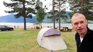 Quick set-up of Camp-let trailer tent - Easy for short stays