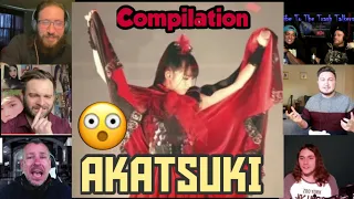 BABYMETAL - AKATSUKI「紅月アカツキ」BLACK NIGHT - REACTION - COMPILATION - MASHUP