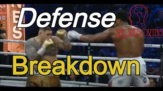 Anthony Joshua's Long Guard - High-Level Defense