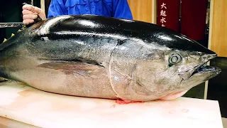 Great tuna cutting show in Kyoto - Sushi - Japanese food