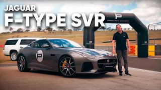 WE PRESENT THE JAGUAR F-TYPE SVR ON THE TRACK!