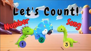 Number Song "Let's Count 1-10" for Toddlers, kids | let's some fun kidco-verse