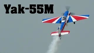 Yakovlev Yak-55M aerobatics | 4K | airport Hranice LKHN 2023