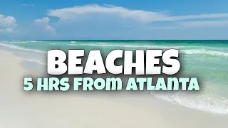 Top 5 beaches under 5 hours from Atlanta (beyond the best beaches in Georgia)