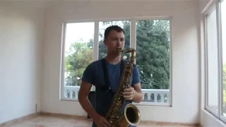 Whitney Housten “All the man I need”  Sirota Makar sax cover