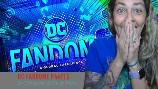 DC FanDome Panels LIVE Reaction - Harley Quinn, Stargirl, & Doom Patrol