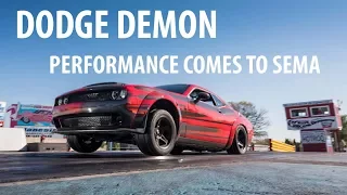 HOT NEWS Dodge Demon Lightweight By Speedkore Performance Comes To SEMA