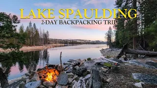 Solo Backpacking Tahoe National Forest: Lake Spaulding - Fordyce Creek