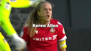 Wrexham Women's FAW Cup Final - Keren Allen Amazing Save