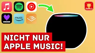 So kannst Du Deinen bevorzugten Musik Streaming Dienst auf dem HomePod (mini) nutzen