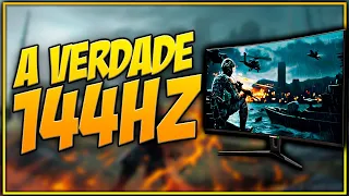 A VERDADE SOBRE MONITOR 144HZ VS 60HZ O QUE NÃO TE FALARAM!!! (2020)