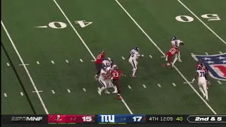 Sean Murphy-Bunting intercepts Daniel Jones