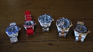 Invicta Pro Diver Grand Review (feat. models 9094, 9403, 18160, 13708, 15415) - Perth WAtch #19