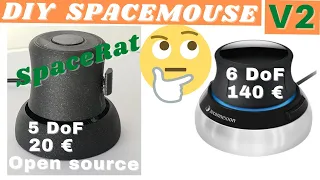 Can my DIY Spacemouse compete with 3dConnexion??? - SpaceRat V2
