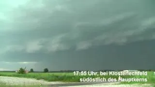 Unwetter in Bayern am 26.05.2009