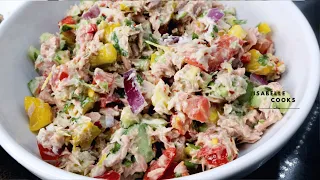 High Protein Tuna Salad Recipe | Healthy Tuna Salad Recipes For Weight Loss