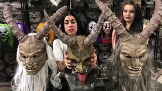 Krampus masks