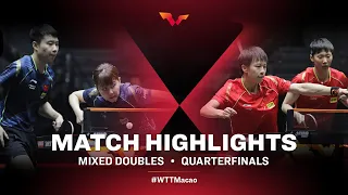 Chen Xingtong/Yu Ziyang vs Wang Manyu/Lin Gaoyuan | XD | WTT Macao 2021 (QF)