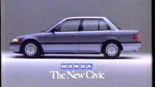 1989 Honda Civic "That was then this is now" TV Commercial